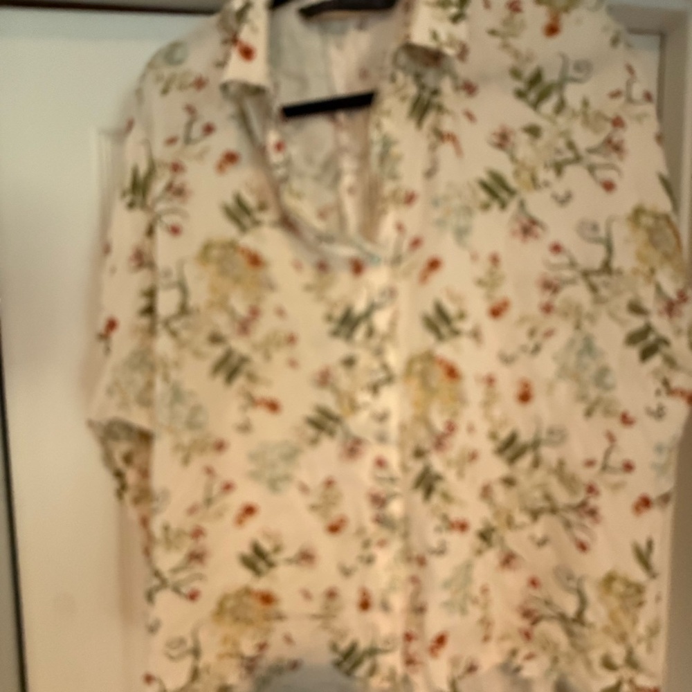 XL Floral Zara Blouse